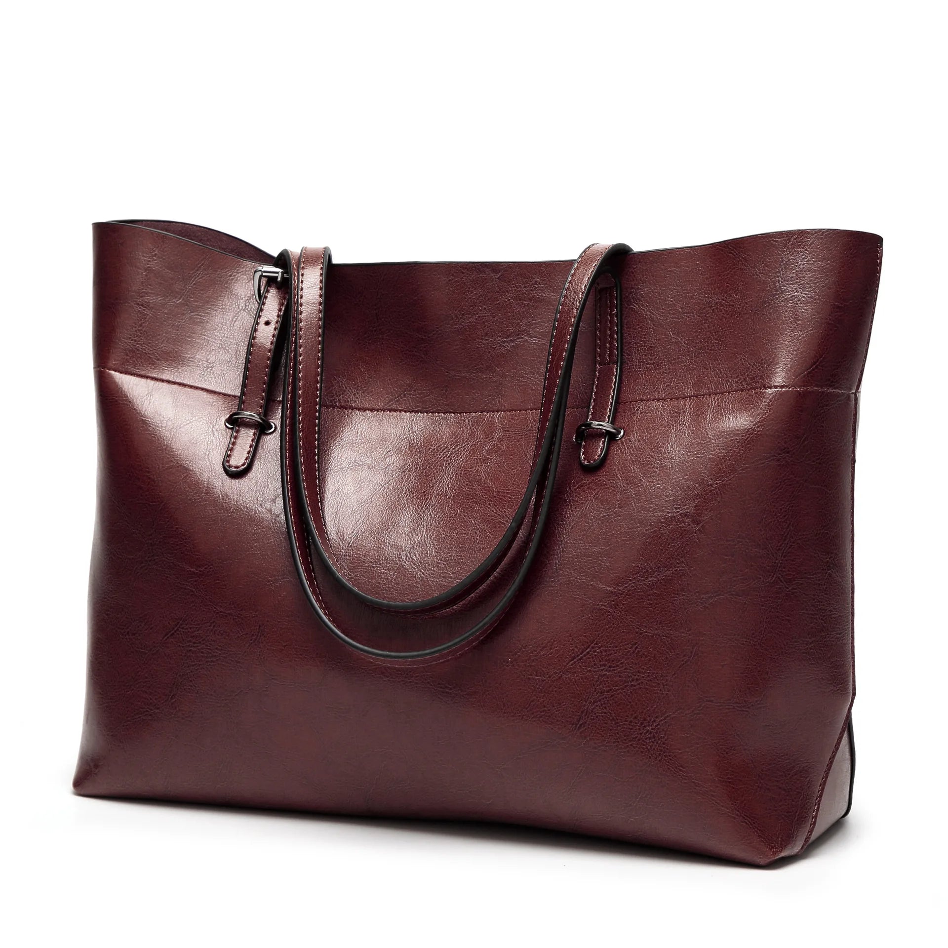 Leather Tote Handbag