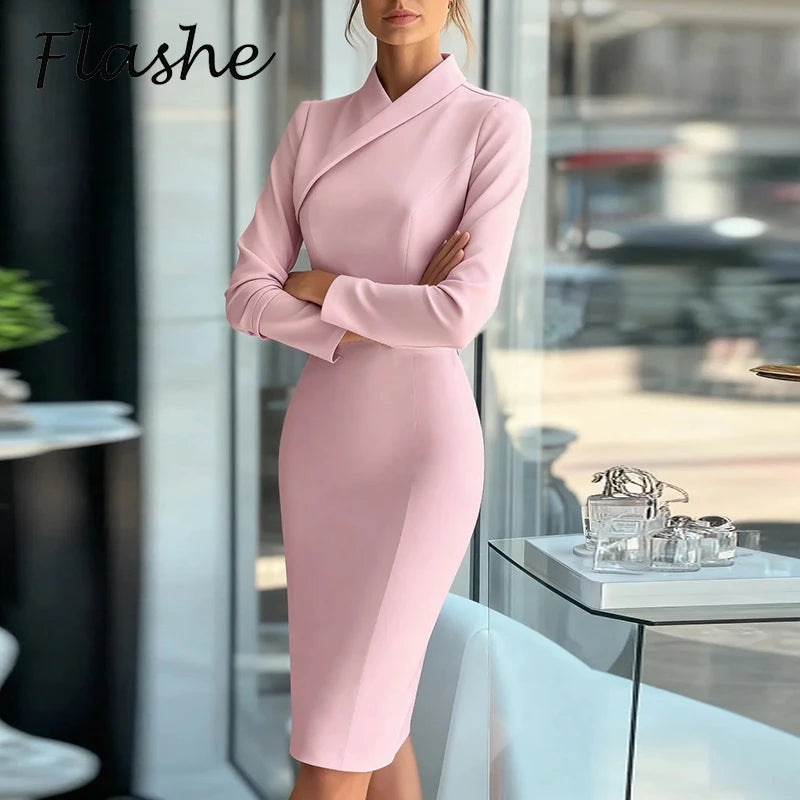 Long Sleeve Bodycon Dress