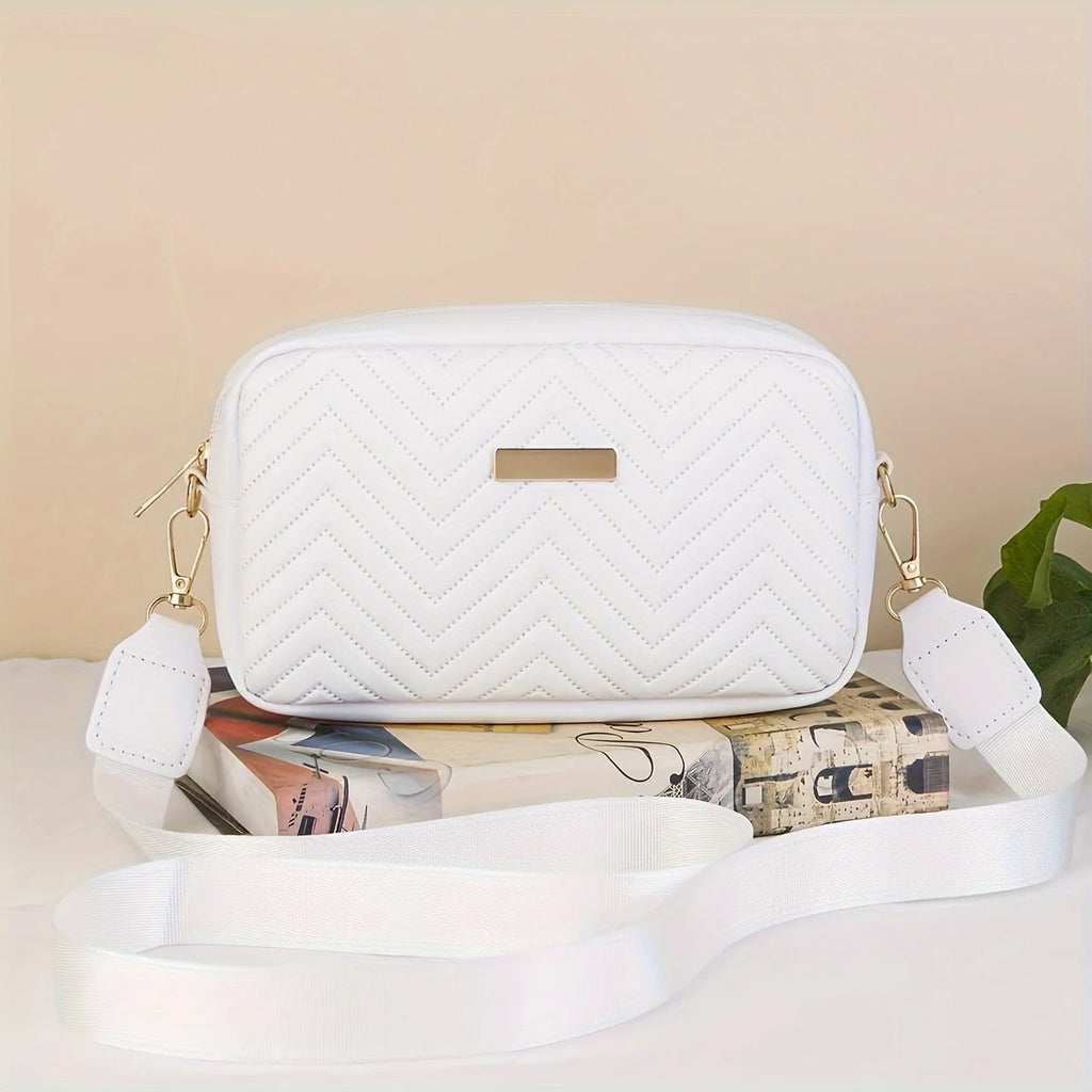 Quilted Crossbody Bag & Wallet