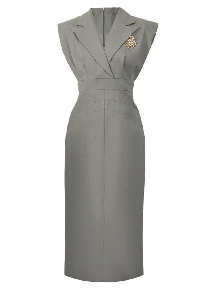 Sleeveless Pencil Dress