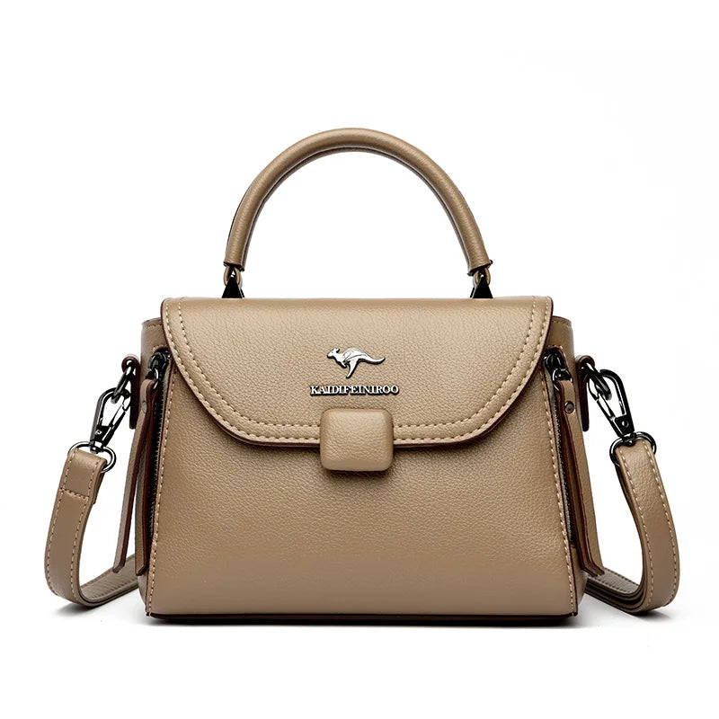 Soft Leather Crossbody Bag