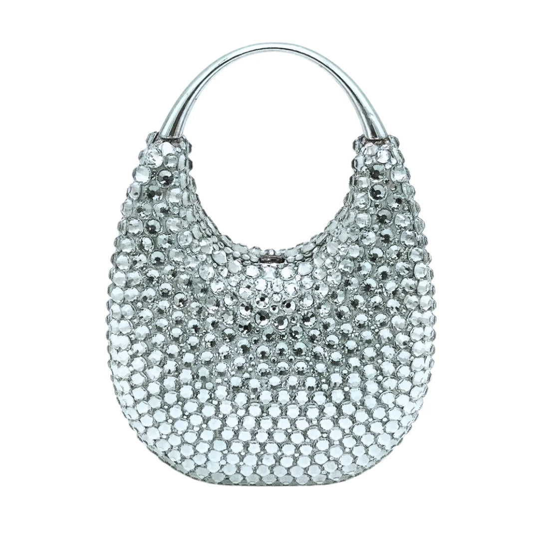 Crystal & Pearl Evening Clutch