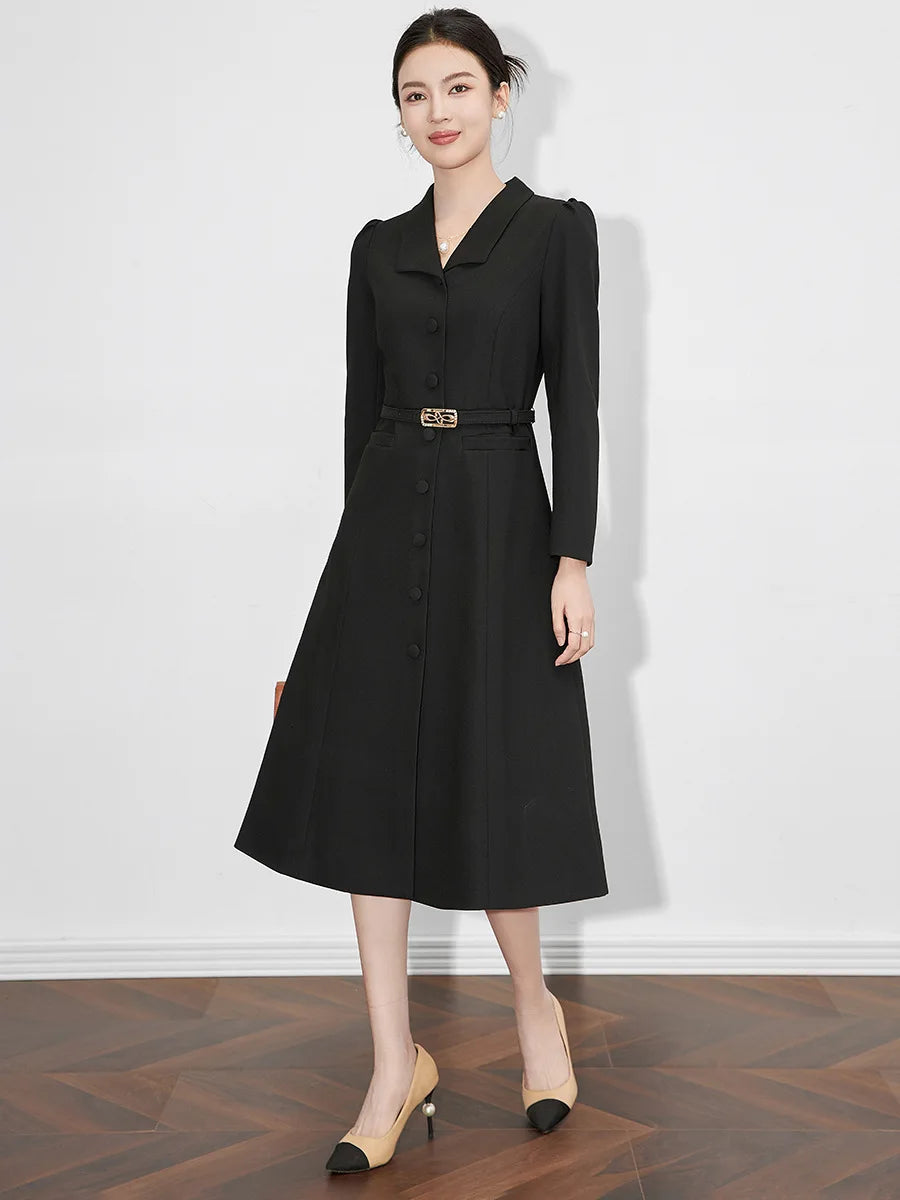 Belted Shirt Dress
