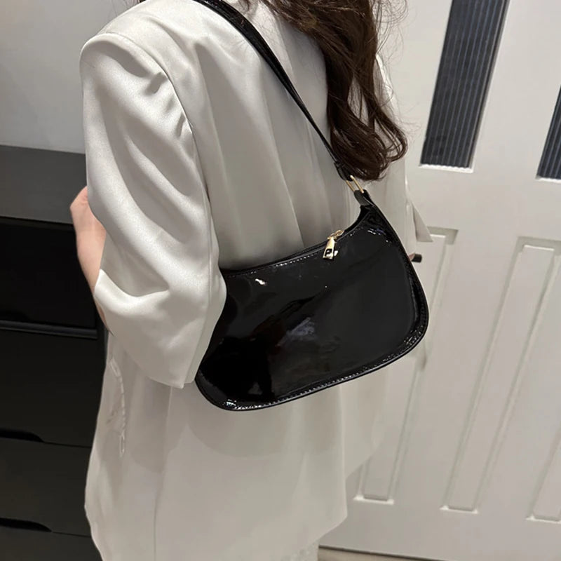 Retro PU Leather Shoulder Bag