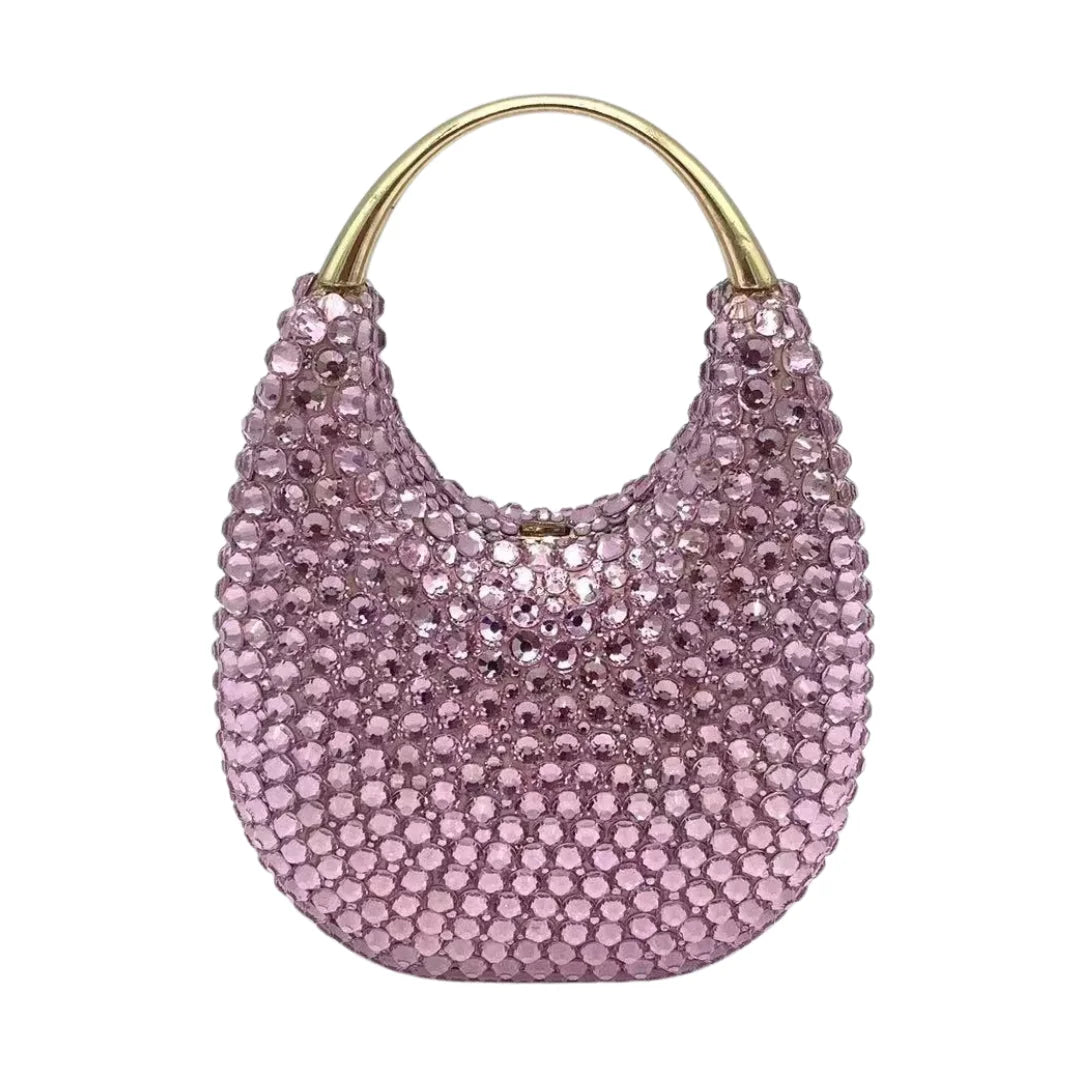 Crystal & Pearl Evening Clutch