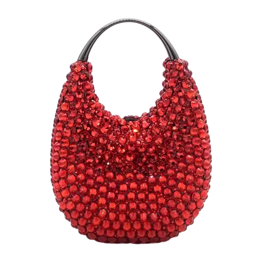 Crystal & Pearl Evening Clutch