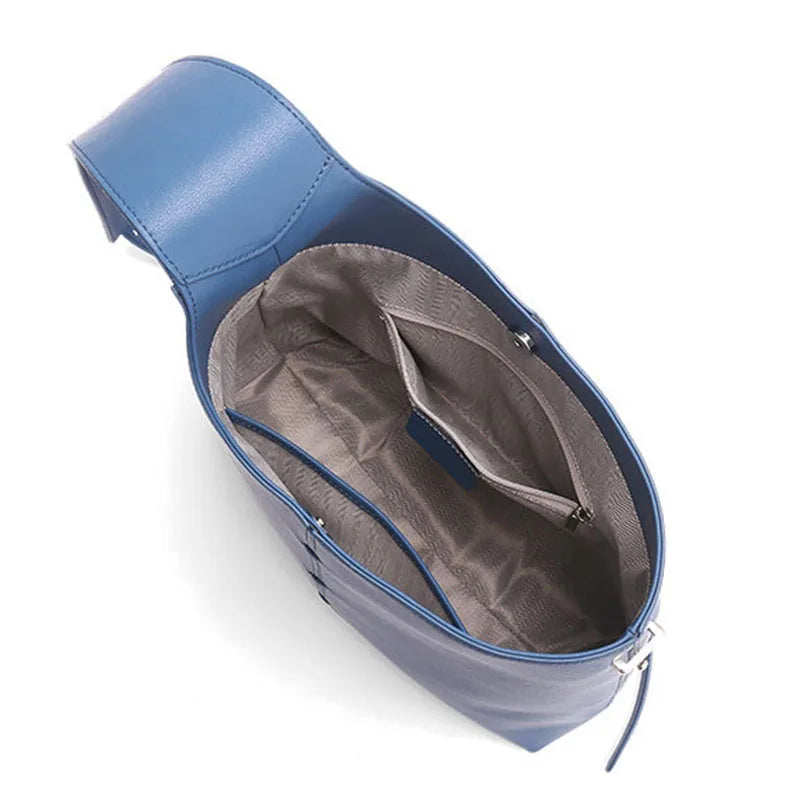 Genuine Leather Underarm Bag