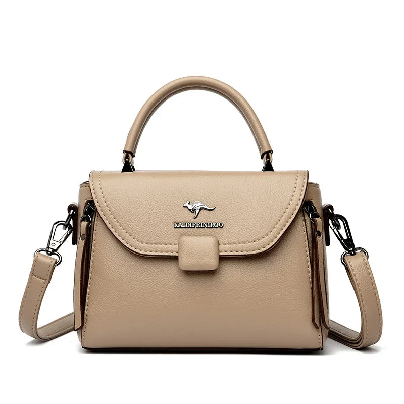 Soft Leather Crossbody Bag