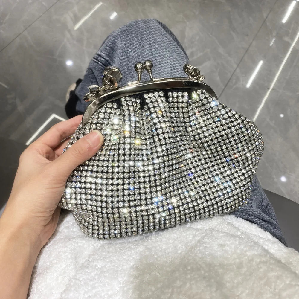 Rhinestone Evening Clutch