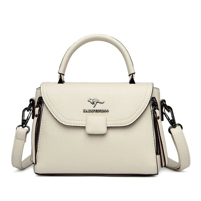 Soft Leather Crossbody Bag