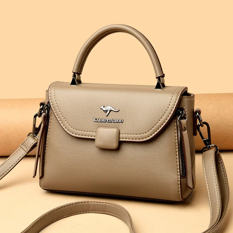 Soft Leather Crossbody Bag