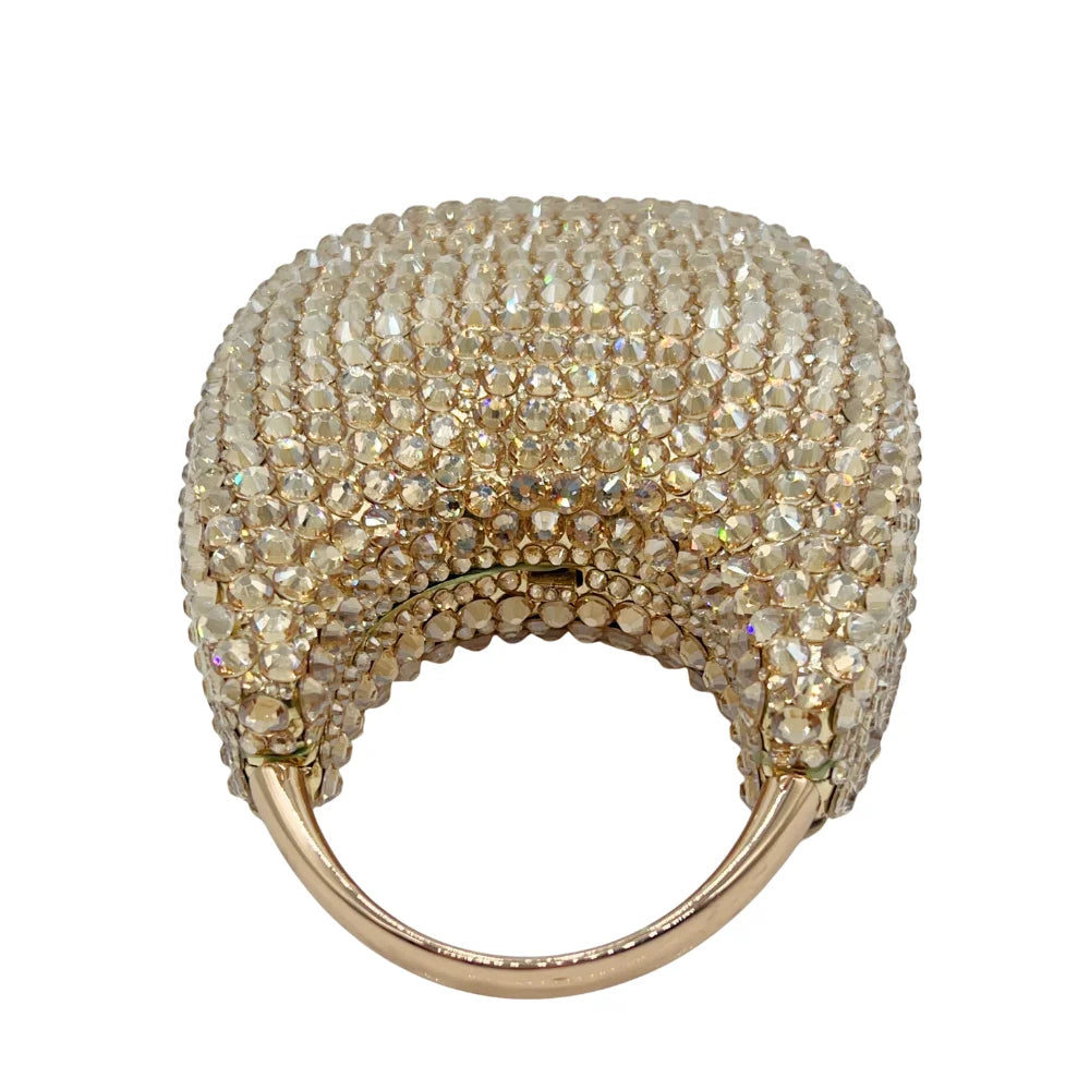 Crystal & Pearl Evening Clutch
