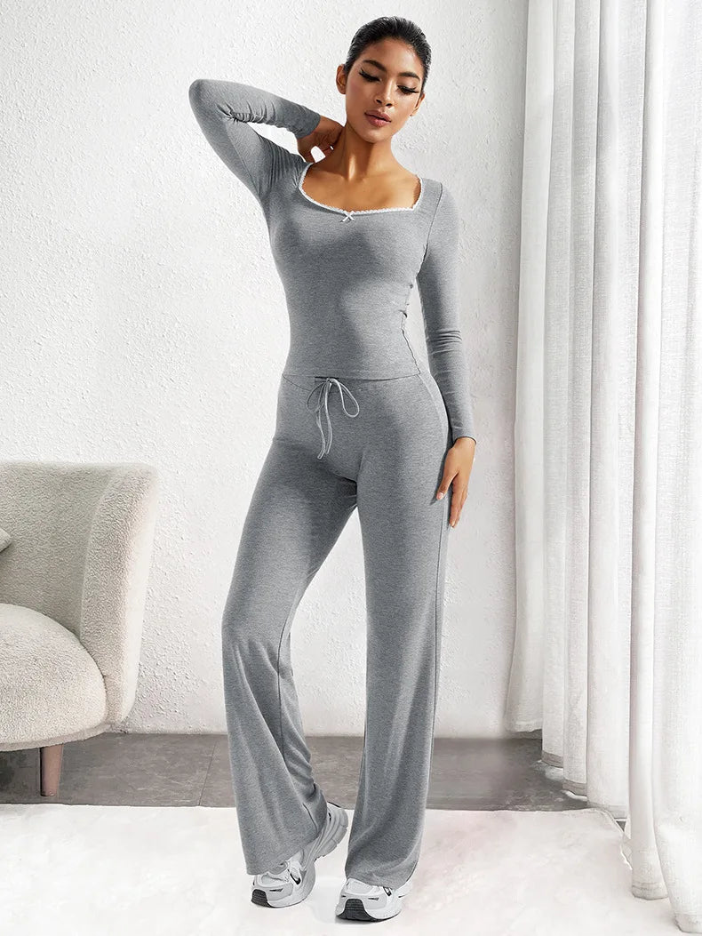 Cozy Pajama Set - Two Piece Sleepwear