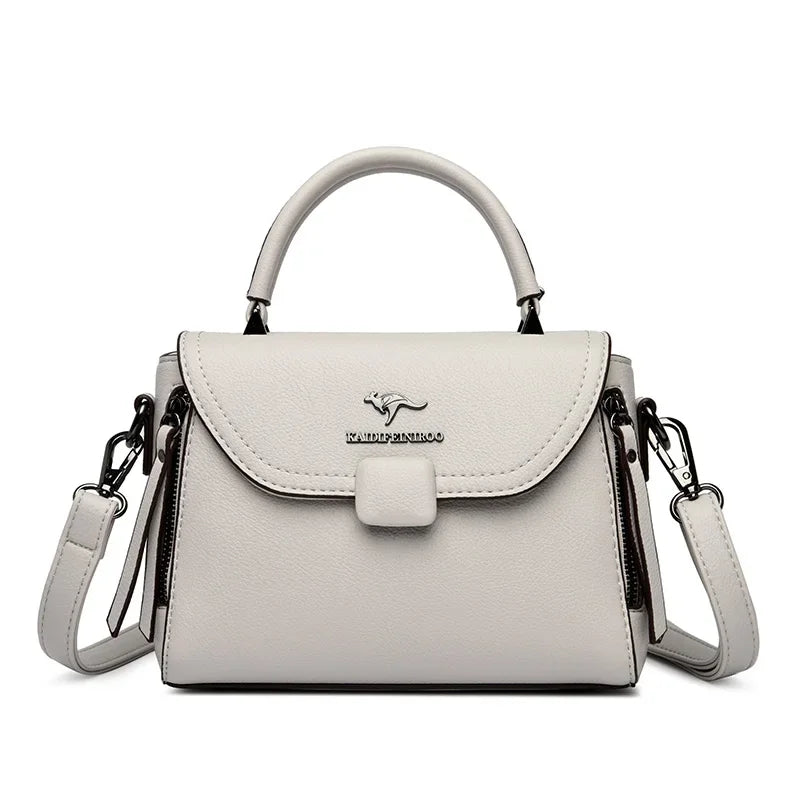 Soft Leather Crossbody Bag